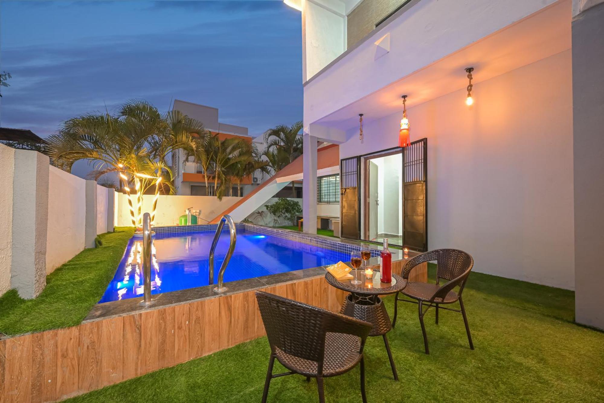 Ll Empyrean Stay II Luxury Ll Celestial Unicorn Villa Ll 3Bhk Ll Ac Ll Private Big Pool Ll Lonavala Esterno foto