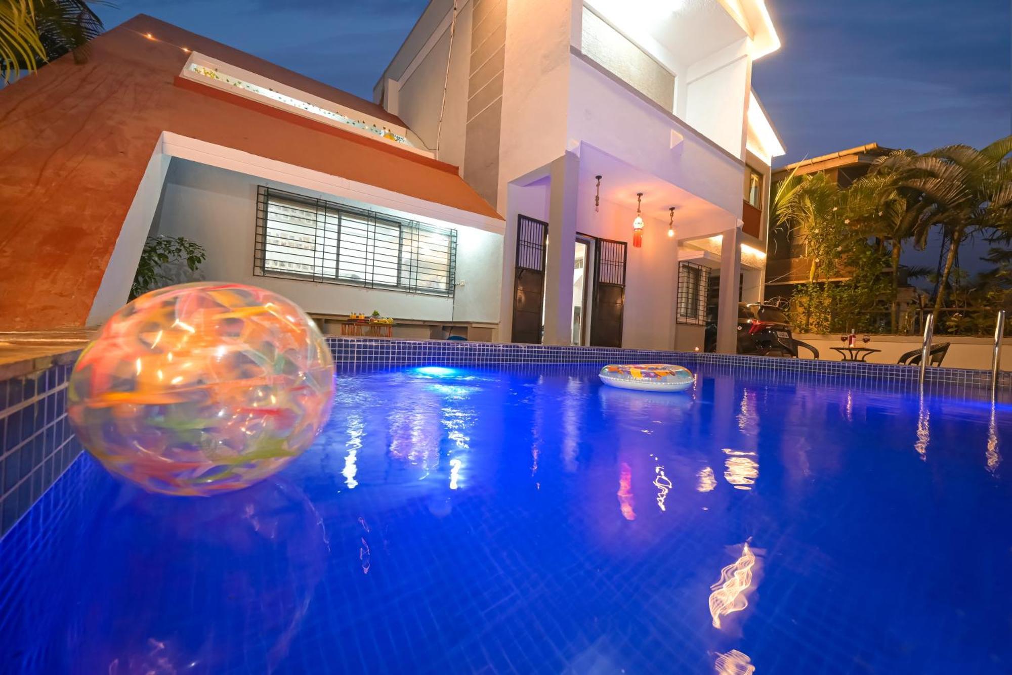 Ll Empyrean Stay II Luxury Ll Celestial Unicorn Villa Ll 3Bhk Ll Ac Ll Private Big Pool Ll Lonavala Esterno foto