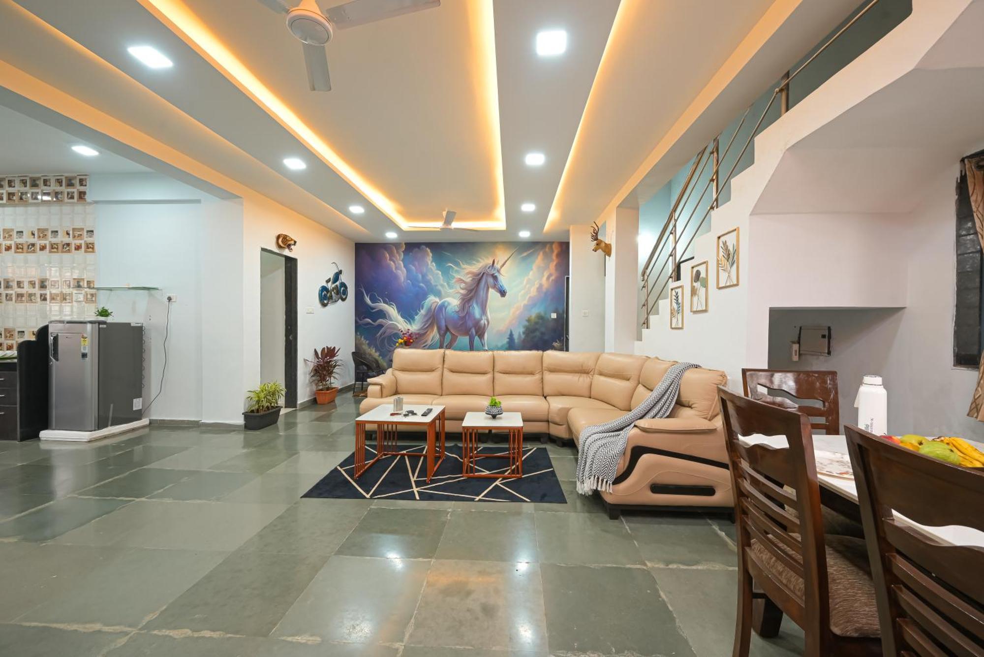 Ll Empyrean Stay II Luxury Ll Celestial Unicorn Villa Ll 3Bhk Ll Ac Ll Private Big Pool Ll Lonavala Esterno foto