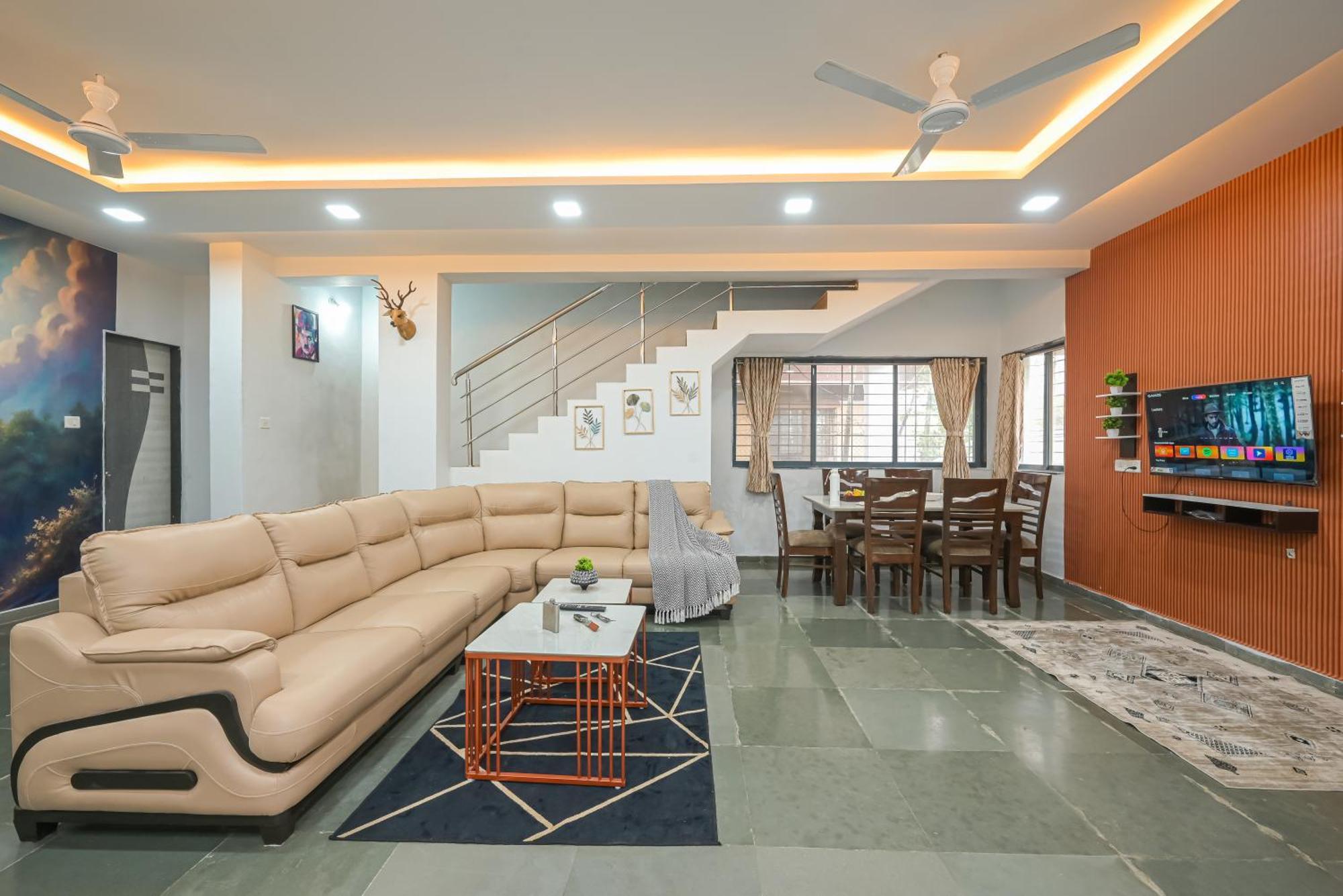 Ll Empyrean Stay II Luxury Ll Celestial Unicorn Villa Ll 3Bhk Ll Ac Ll Private Big Pool Ll Lonavala Esterno foto